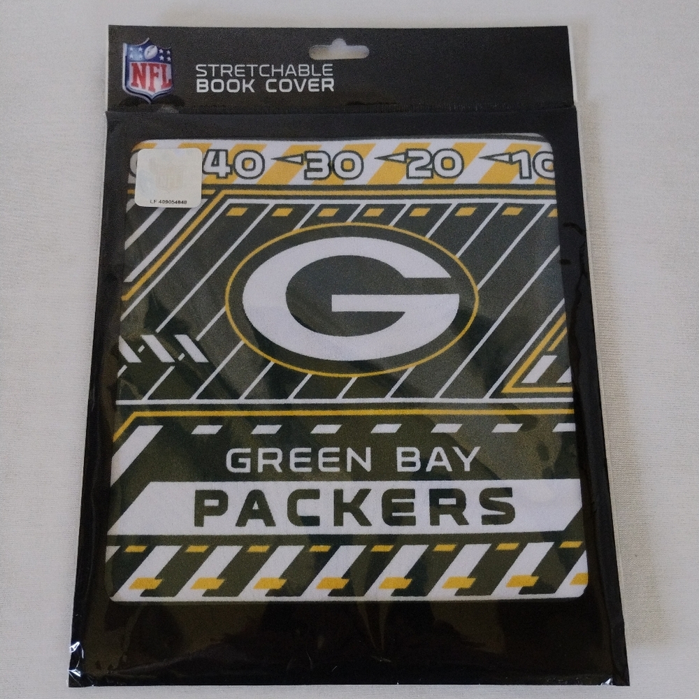 Official NFL Green Bay Packers Stretchable Book Cover Football Sports School